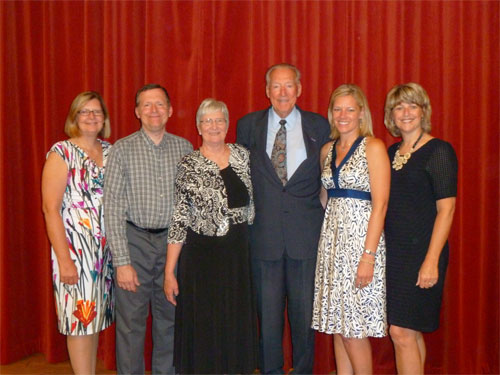 Photo of Bob, Dianne, and children