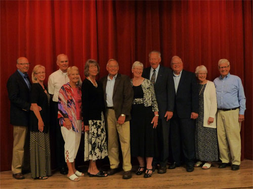 Photo of Bob, Dianne, and siblings