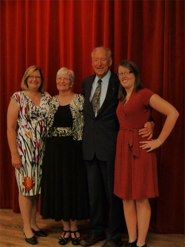 Photo of Bob and Dianne with Bob and Dianne with Sarah and Sydney