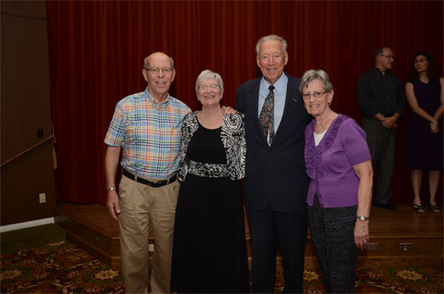 Photo of Dianne, Bob, and friends