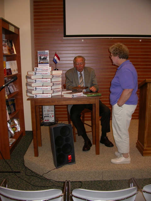 Bob's Old Wing Mission book signing event.