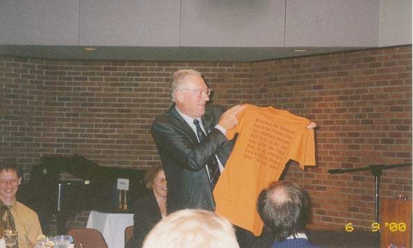 Robert with Dutch soccer shirt photo